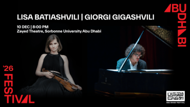 Lisa Batiashvili and Giorgi Gigashvili at Dubai Festival 2026 Lisa Batiashvili and Giorgi Gigashvili at Dubai Festival 2026